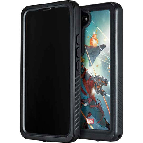 Marvel Star-Lord Galactic Showdown Galaxy S24 Plus Waterproof Case
