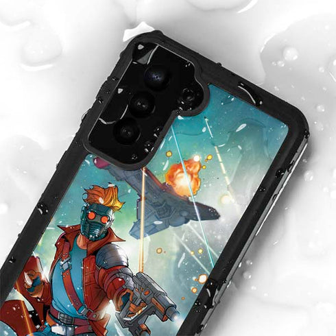 Marvel Star-Lord Galactic Showdown Galaxy S24 Plus Waterproof Case