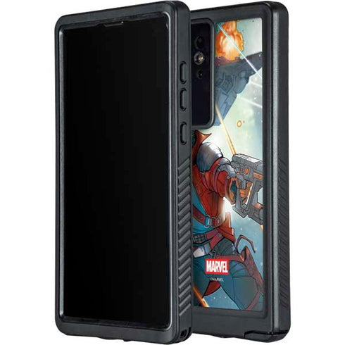 Marvel Star-Lord Galactic Showdown Galaxy S24 Ultra Waterproof Case