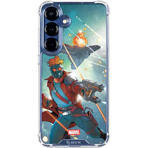 Marvel Star-Lord Galactic Showdown Galaxy S25 Clear Case