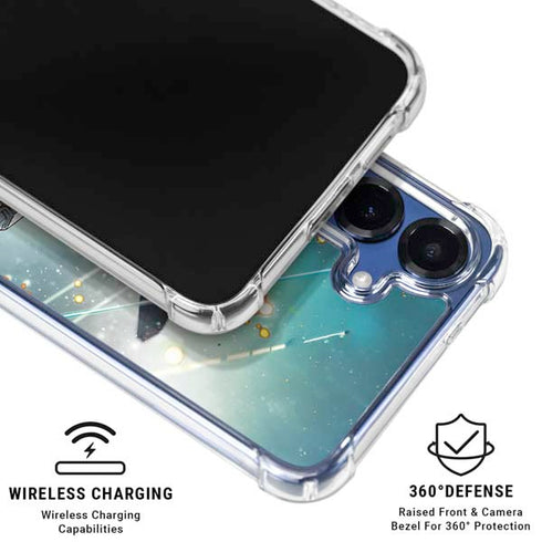 Marvel Star-Lord Galactic Showdown Galaxy S25 Clear Case