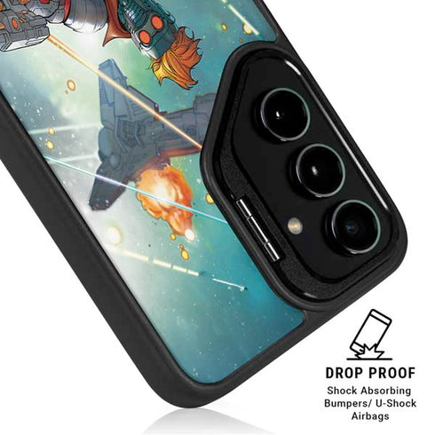 Marvel Star-Lord Galactic Showdown Galaxy S25 Kickstand Case