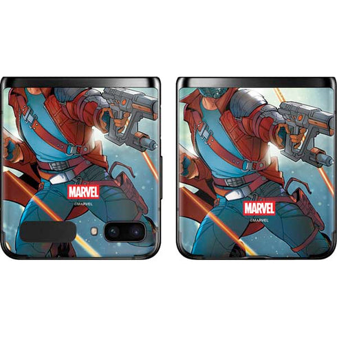 Marvel Star-Lord Galactic Showdown Galaxy Z Flip Skin