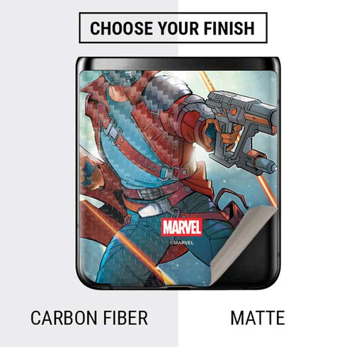 Marvel Star-Lord Galactic Showdown Galaxy Z Flip Skin