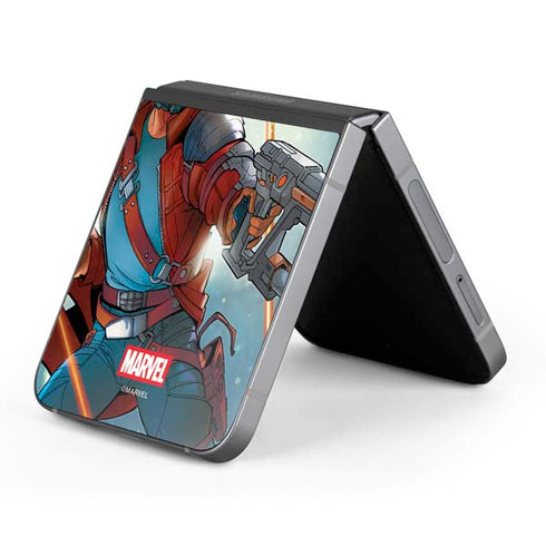 Marvel Star-Lord Galactic Showdown Galaxy Z Flip6 Skin