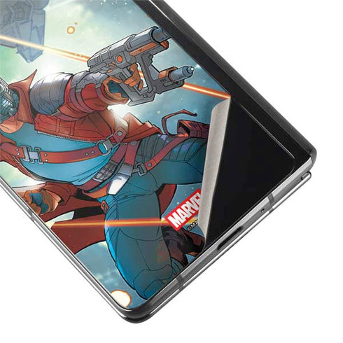 Marvel Star-Lord Galactic Showdown Galaxy Z Fold2 5G Skin