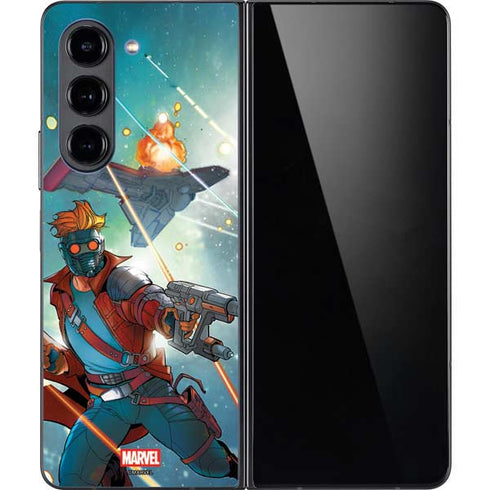 Marvel Star-Lord Galactic Showdown Galaxy Z Fold5 5G Skin
