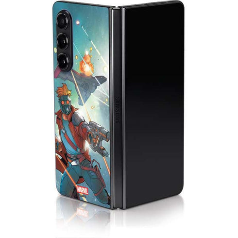 Marvel Star-Lord Galactic Showdown Galaxy Z Fold5 5G Skin
