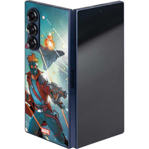 Marvel Star-Lord Galactic Showdown Galaxy Z Fold6 Skin