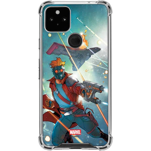 Marvel Star-Lord Galactic Showdown Google Pixel 4a 5G Clear Case