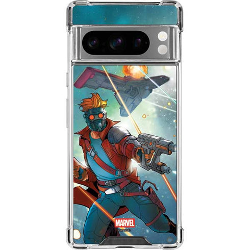 Marvel Star-Lord Galactic Showdown Google Pixel 8 Pro Clear Case