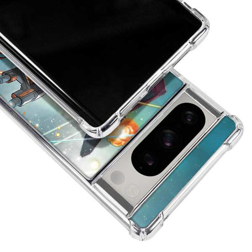 Marvel Star-Lord Galactic Showdown Google Pixel 8 Pro Clear Case