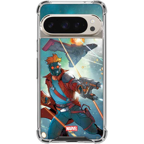 Marvel Star-Lord Galactic Showdown Google Pixel 9 Pro XL Clear Case