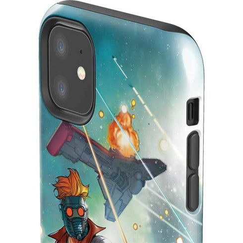 Marvel Star-Lord Galactic Showdown iPhone 11 Impact Case