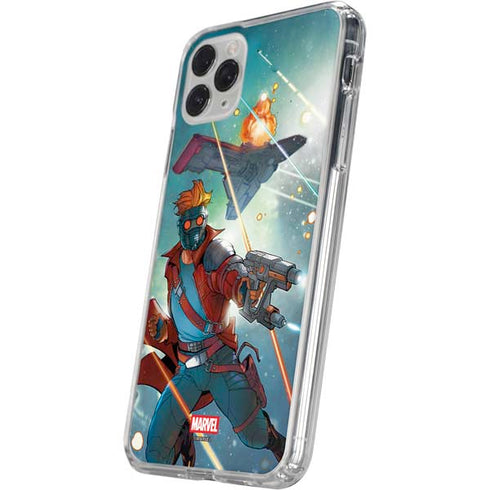 Marvel Star-Lord Galactic Showdown iPhone 11 Pro Clear Case