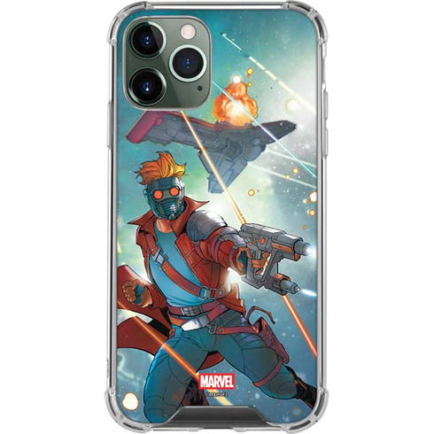 Marvel Star-Lord Galactic Showdown iPhone 11 Pro Max Clear Case