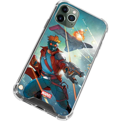 Marvel Star-Lord Galactic Showdown iPhone 11 Pro Max Clear Case