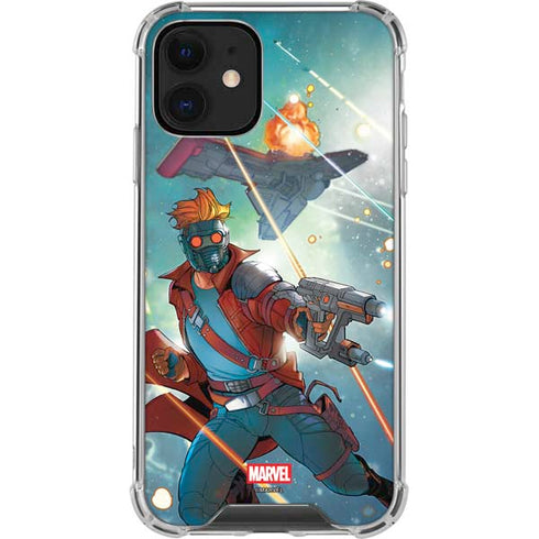 Marvel Star-Lord Galactic Showdown iPhone 12 Clear Case