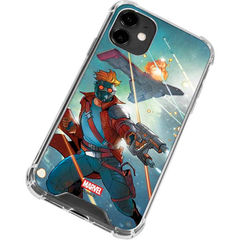 Marvel Star-Lord Galactic Showdown iPhone 12 Clear Case
