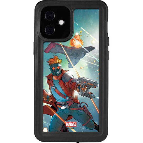 Marvel Star-Lord Galactic Showdown iPhone 12 Mini Waterproof Case