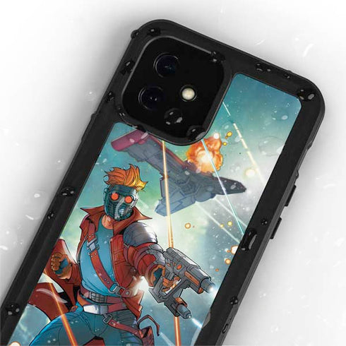 Marvel Star-Lord Galactic Showdown iPhone 12 Mini Waterproof Case