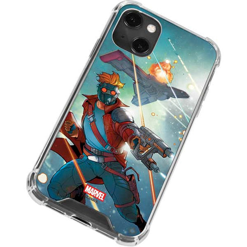 Marvel Star-Lord Galactic Showdown iPhone 13 Mini Clear Case