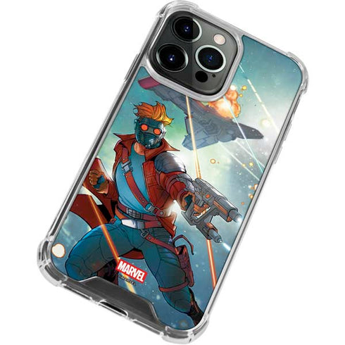 Marvel Star-Lord Galactic Showdown iPhone 13 Pro Clear Case