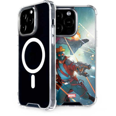 Marvel Star-Lord Galactic Showdown iPhone 14 Pro MagSafe Case