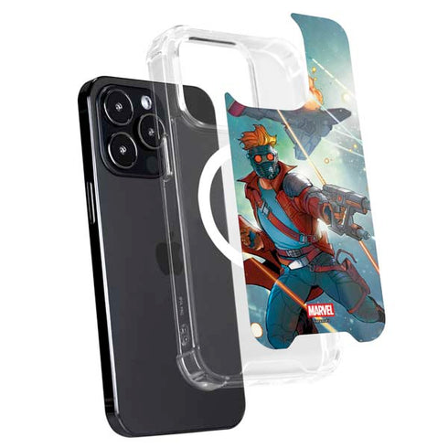 Marvel Star-Lord Galactic Showdown iPhone 14 Pro Max MagSafe Case
