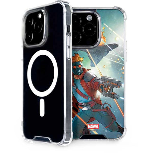 Marvel Star-Lord Galactic Showdown iPhone 15 Pro MagSafe Case