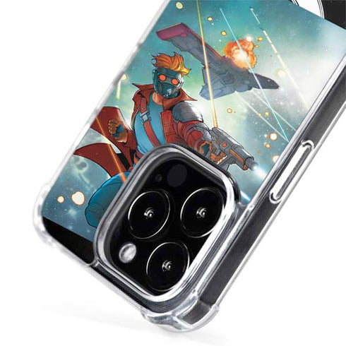 Marvel Star-Lord Galactic Showdown iPhone 15 Pro MagSafe Case