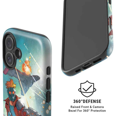 Marvel Star-Lord Galactic Showdown iPhone 16 Magsafe Impact Case