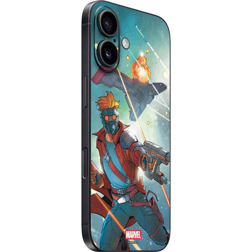 Marvel Star-Lord Galactic Showdown iPhone 16 Plus Skin