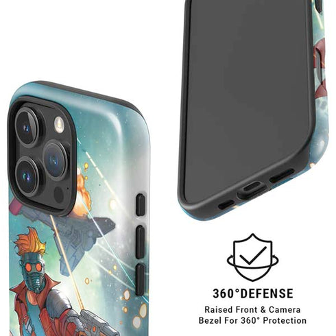 Marvel Star-Lord Galactic Showdown iPhone 16 Pro Magsafe Impact Case