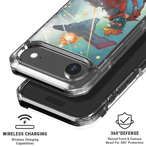 Marvel Star-Lord Galactic Showdown iPhone 17 Air Clear Case