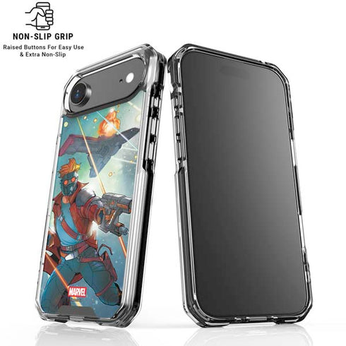 Marvel Star-Lord Galactic Showdown iPhone 17 Air Clear Case