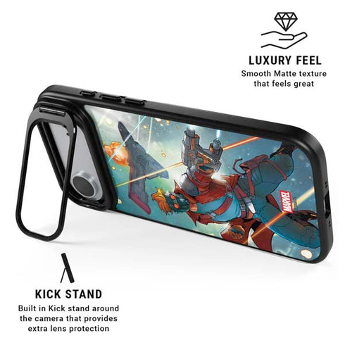 Marvel Star-Lord Galactic Showdown iPhone 17 Air Kickstand Case