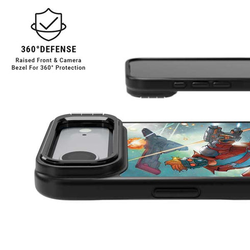 Marvel Star-Lord Galactic Showdown iPhone 17 Air Kickstand Case