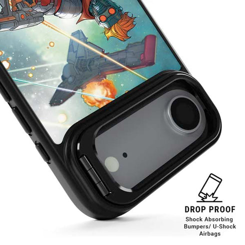 Marvel Star-Lord Galactic Showdown iPhone 17 Air Kickstand Case