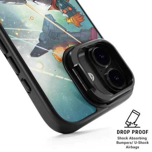 Marvel Star-Lord Galactic Showdown iPhone 17 Kickstand Case