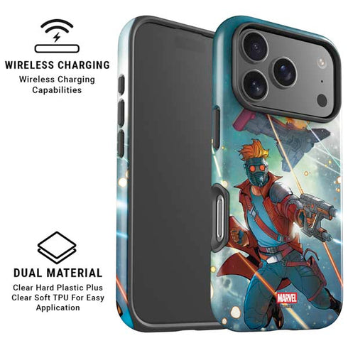 Marvel Star-Lord Galactic Showdown iPhone 17 Pro Magsafe Impact Case