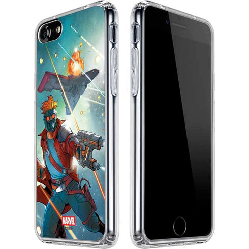 Marvel Star-Lord Galactic Showdown iPhone SE (2nd & 3rd Gen) Clear Case