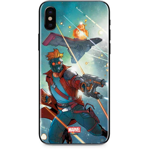 Marvel Star-Lord Galactic Showdown iPhone X Skin