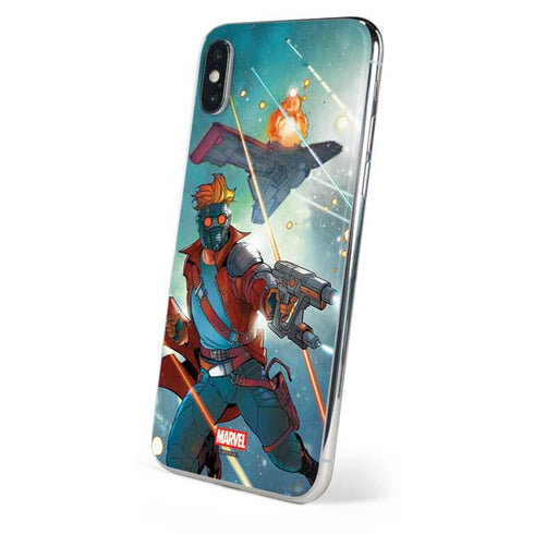 Marvel Star-Lord Galactic Showdown iPhone X Skin