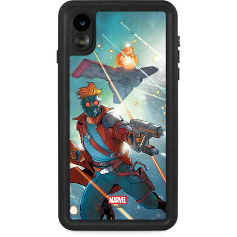 Marvel Star-Lord Galactic Showdown iPhone XR Waterproof Case