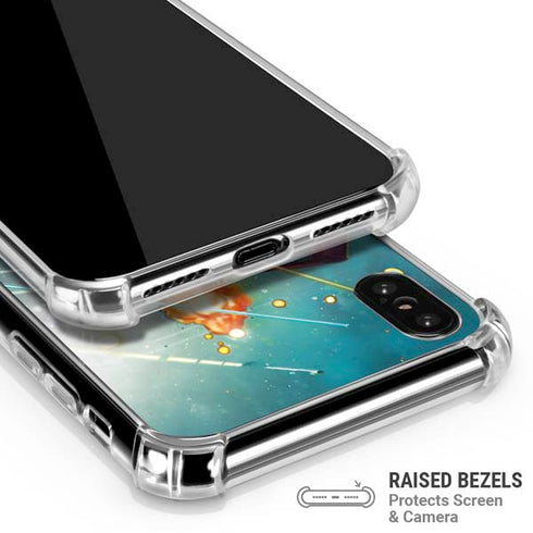 Marvel Star-Lord Galactic Showdown iPhone XS Max Clear Case