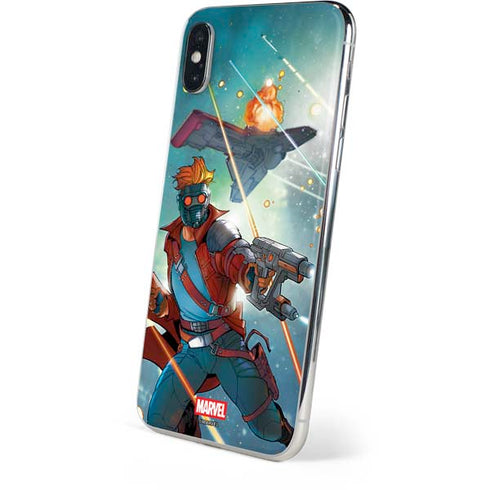 Marvel Star-Lord Galactic Showdown iPhone XS Skin