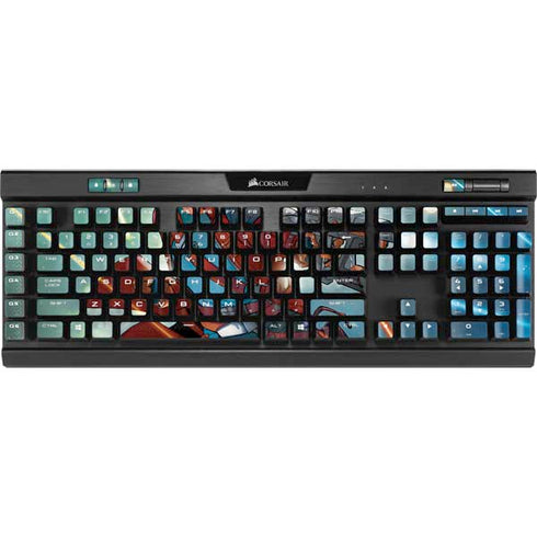 Marvel Star-Lord Galactic Showdown K95 RGB PLATINUM Mechanical Gaming Keyboard Skin