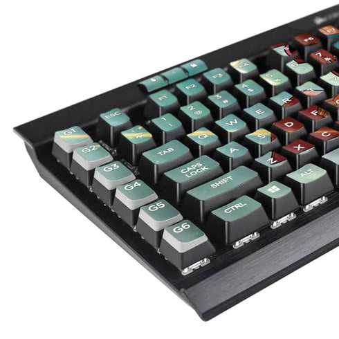 Marvel Star-Lord Galactic Showdown K95 RGB PLATINUM Mechanical Gaming Keyboard Skin