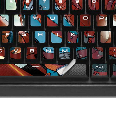 Marvel Star-Lord Galactic Showdown K95 RGB PLATINUM Mechanical Gaming Keyboard Skin